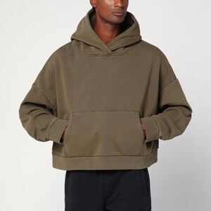 Entire Studios Military Green Cotton Sweatshirt Men